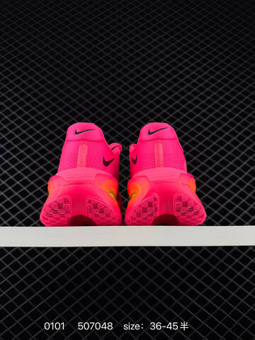 Nike Zoom Vomero Premium Neon Pink Hot Pink With Orange And Neon Yellow Midsole Accents 36-45 Running - Unisex (BS-73346)