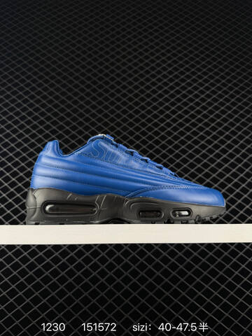 Nike Air Max 95 Lux Black Blue Red With Black Sole EU 40-47 5 Lifestyle - Men's (BS-73378)
