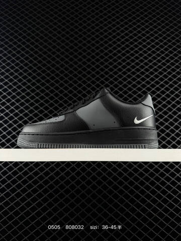 Nike Air Force 1 07 LV8 Black Gray White EU 36-45 Lifestyle - Unisex (BS-71693)