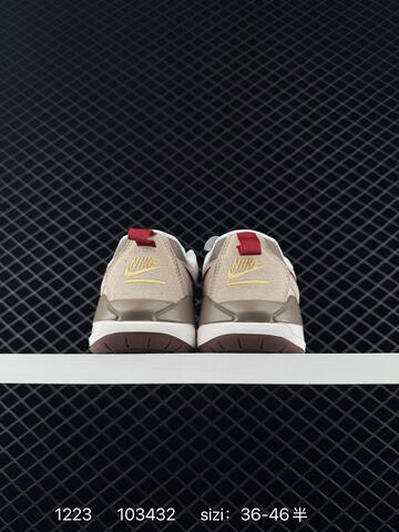 Jordan CMFT ERA Beige Red Brown White Gold EU 36-46 Sneaker - Unisex BS-80004
