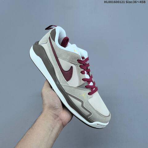 Jordan CMFT Era White Beige Burgundy Gray EU 36-45 Casual - Unisex (BS-66893)