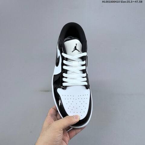 Jordan Air Jordan 1 Low Concord White Black EU 35 5-47 5 Basketball - Unisex (BS-66256)