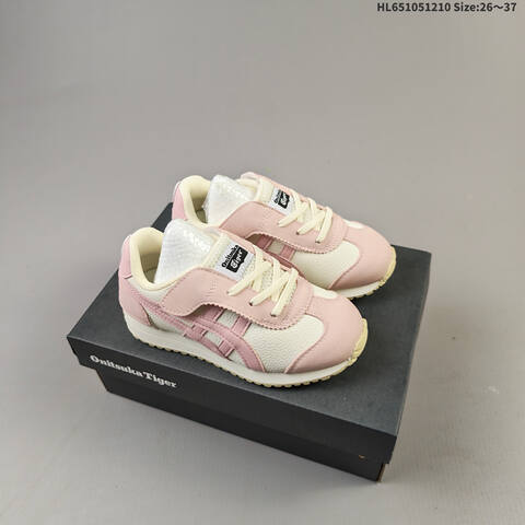 Onitsuka Tiger Mexico 66 Cream Pink Dark Blue Yellow 26-37 Sneaker Casual Sneakers - Women's (BS-69172)