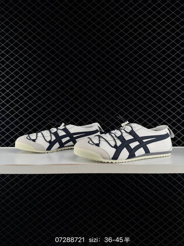 Onitsuka Tiger MEXICO 66 White Off White Navy EU 36-45 Sneaker Casual Sneakers - Unisex (BS-81679)