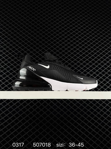 Nike Air Max 270 Black Blue EU 39-45 Lifestyle - Unisex (BS-72627)