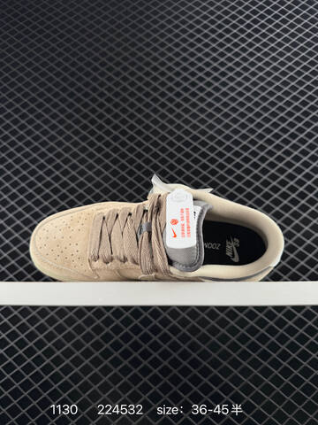 Nike SB Dunk Low Beige Tan With Grey And Pink Sole EU 36-45 5 Skate - Unisex (BS-73919)