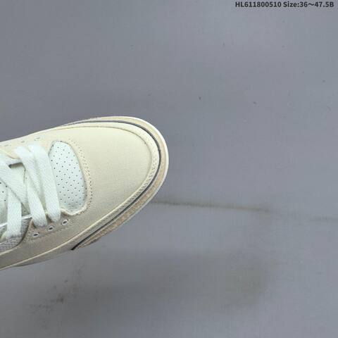 Jordan Air Jordan 3 Retro White Cream Red 36 47 5 Basketball - Unisex (BS-65999)