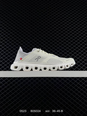 On Cloud 6 Coast Black White EU 36-45 Running Shoe Running Sneakers - Unisex BS-85252