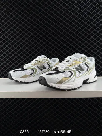 New Balance 530 white gold black EU 36-45 sneaker