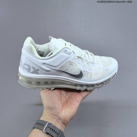 Nike Air Max 2013 Black Gold White Silver EU 39-45 Running Shoe - Unisex BS-60754