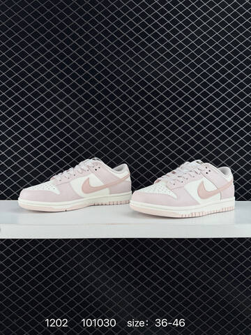 Nike SB Dunk Low White Pale Pink 36-46 Skate - Unisex (BS-73893)