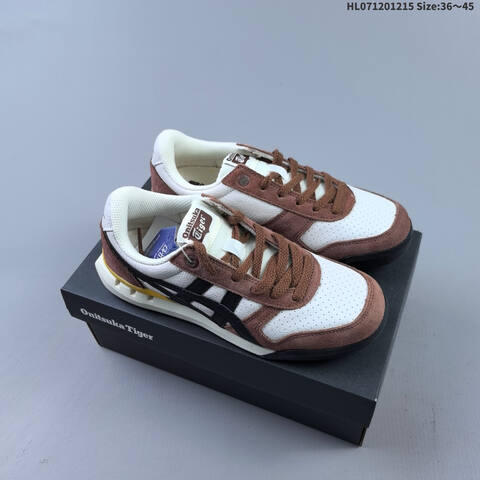 Onitsuka Tiger Ultimate 81 EX White Brown Black Yellow EU 36-45 Sneaker Casual Sneakers - Unisex BS-69151