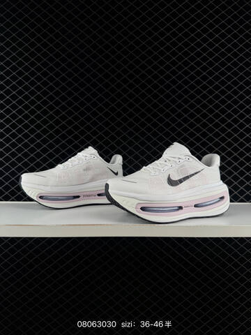 Nike VOMERO PREMIUM ReactX Air Zoom White Black Light Pink EU 36-46 Running - Unisex (BS-69929)