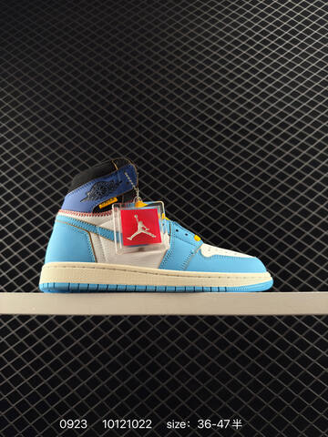 Jordan Air Jordan 1 Retro High OG NRG Fragment Design x Union Red White Black Grey Cream Blue EU 36-47 Basketball Shoe - Unisex (BS-80646)