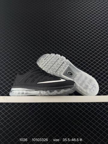 Nike Air Max 2016 Black White And White Black 35 5-46 5 Running - Unisex (BS-74543)