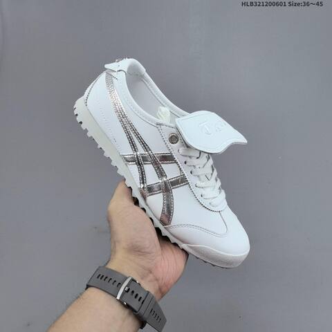 Onitsuka Tiger MEXICO 66 GOLF White Silver EU 36-45 Sneaker Casual Sneakers - Unisex (BS-68775)