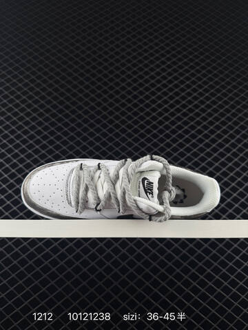 Nike Court Vision Low White Black Grey EU 36-45 Casual - Unisex (BS-73738)