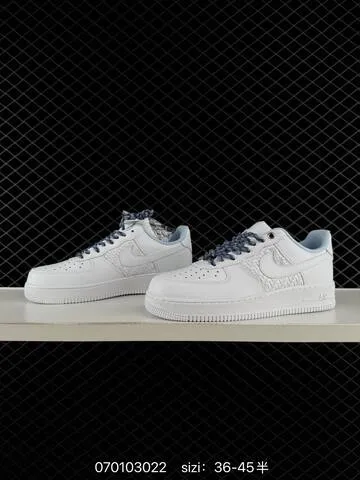 Nike Air Force 1 Low White Light Blue Dark Blue EU 36-45 Lifestyle - Unisex BS-70313