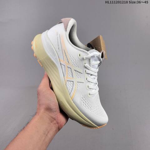ASICS GEL-KAYANO 32 White Green EU 36-45 Running Shoe Running Sneakers - Unisex (BS-69139)