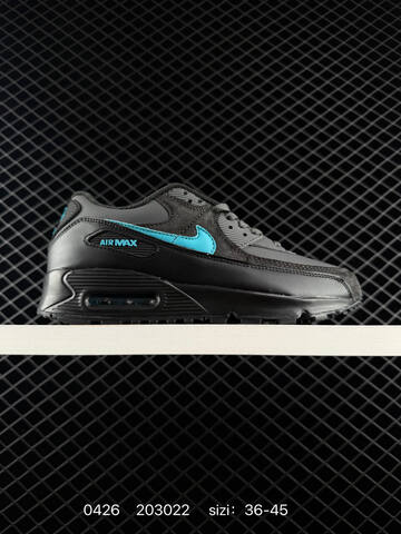 Nike Air Max 90 Black Mint Green Black Dark Grey Blue EU 36-45 Lifestyle - Unisex (BS-71859)