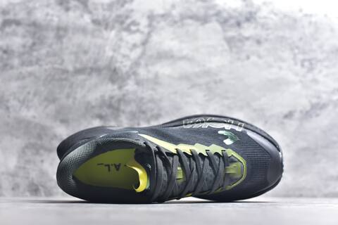HOKA ONE ONE Mafate X Dark Grey Neon Yellow Black Trail Shoe Trail Running Sneakers