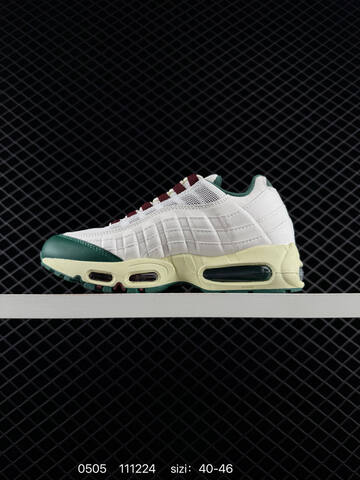 Nike Air Max 95 OG White Green Red Cream Multicolor EU 40-46 Lifestyle - Men's (BS-71678)