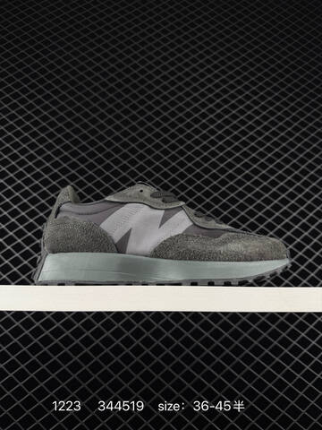 New Balance 327 Black White Cream EU 36-45 Sneaker - Unisex (BS-82462)