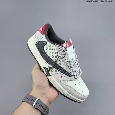 Nike Air Jordan 1 x Travis Scott AIR JORDAN DIY Lifestyle BS-66364