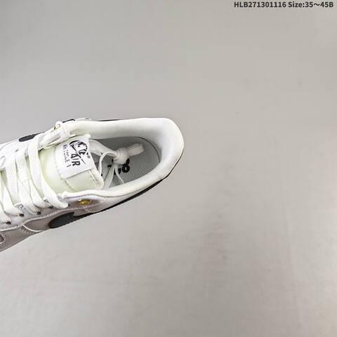 Nike Air Force 1 07 White Black Gold EU 35-45 Sneaker - Unisex BS-63628