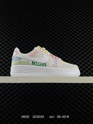 NIKE AIR FORCE 1 07 LV8 II1549 Size 36 Lifestyle - Women's (BS-70947)