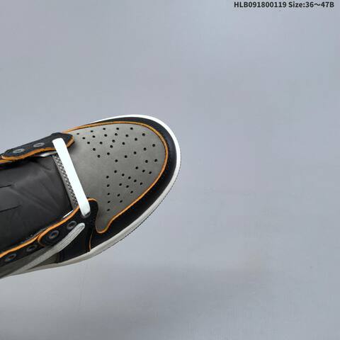 Nike Air Jordan 1 Retro Low Travis Scott Grey Black Brown White 36 47B Lifestyle - Women's (BS-66920)
