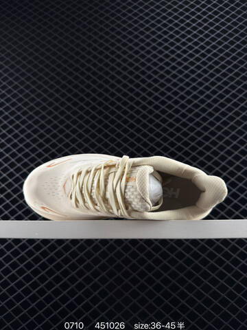 HOKA ONE ONE Other HOKA ONE Ortholite 1 1 Replica For Sale High-end Men s And Women s Fashion Sports Running And Basketball Shoes Up To 95 Off Retail During The Current Promotion Cream White Light Orange EU 36-45 Running Shoe Running Sneakers (BS-86563)