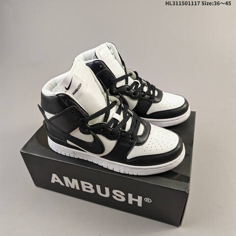 AMBUSH x Nike SB Dunk High Dunk Hi Lifestyle (BS-63571)