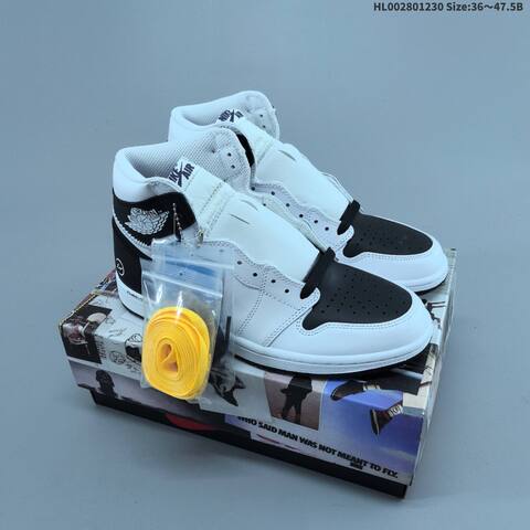 Jordan Union LA x Fragment Design x Air Jordan 1 Retro High OG White Black EU 36-47 5 Basketball - Unisex (BS-67184)