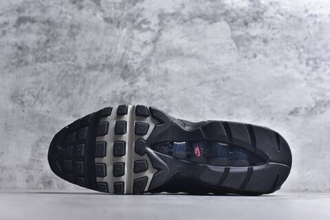 Nike Air Max 95 Grey Black Navy Red White Sneaker (BS-59636)