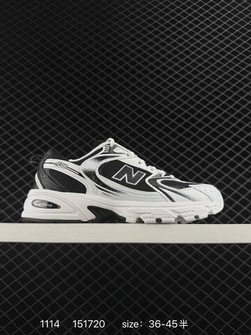 New Balance MR530 White Black EU 36-45 Sneaker Unisex BS-82590