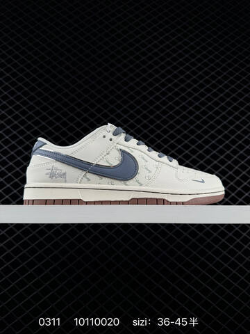 Nike Dunk Low White Blue EU 36-45 Lifestyle - Unisex (BS-72701)