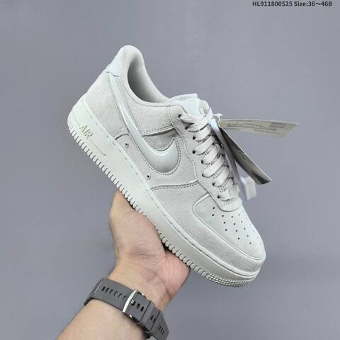 Nike Air Force 1 07 HV4406-001 Light Grey Off White EU 36-46 Sneaker - Unisex BS-60132