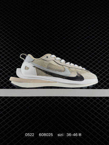Nike Vaporwaffle Sacai Beige White Grey Black EU 36-46 Lifestyle - Unisex (BS-71288)