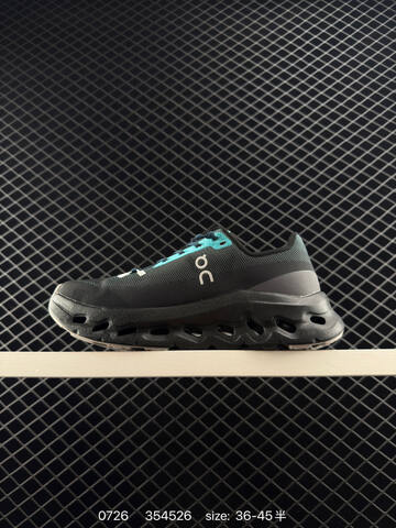 On Running Cloudtilt Black Turquoise Grey White EU 36-45 Running Shoe Running Sneakers Unisex BS-85518