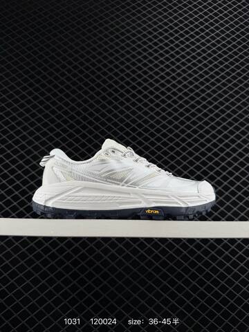 HOKA ONE ONE Mafate Speed 2 Low TPU White Silver Black EU 36-45 Running Shoe Running Sneakers - Unisex (BS-86402)