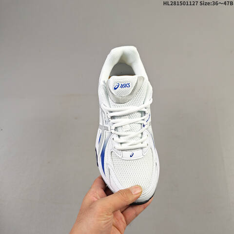 ASICS Gel Sekiran White Silver Blue EU 36-47 Running Shoe Running Sneakers Unisex BS-69222