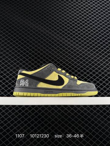 Nike SB Dunk Low Pro OG Supreme Purple Gray Black EU 36-46 5 Skate - Unisex BS-74326