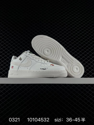 Nike Air Force 1 07 LV8 White EU 36-45 Lifestyle - Unisex (BS-72538)