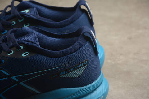 ASICS GEL-KAYANO 31 PLATINUM 1011B869-401 Navy Blue Aqua US 9 5 EUR 43 5 UK 8 5 CM 27 5 Running Shoe Running Sneakers - Men's (BS-59580)
