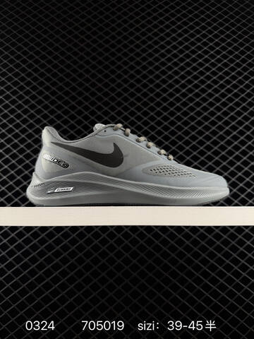 Nike Air Zoom Winflo 7X CD0386 Black Grey Orange EU 36-45 Running - Unisex (BS-72487)