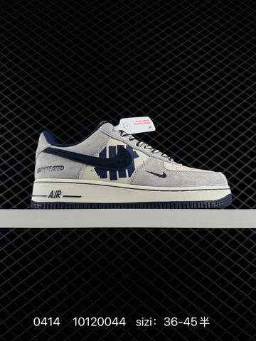 Nike Air Force 1 07 Low UNDEFEATED Grey Sail Navy EU 36-45 Lifestyle - Unisex (BS-72121)