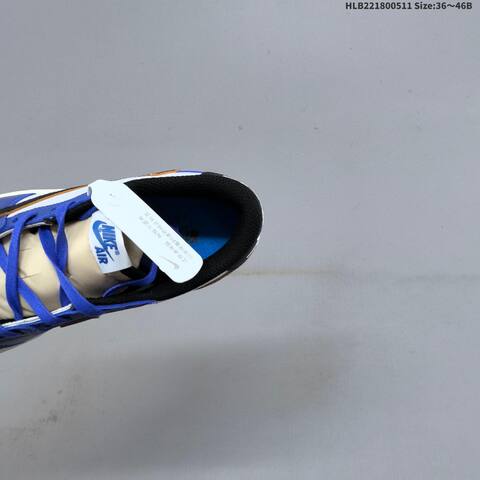 Nike Air Jordan 1 Low OG SP x Travis Scott x Fragment White Blue Black EU 36-46 Lifestyle - Unisex (BS-65995)