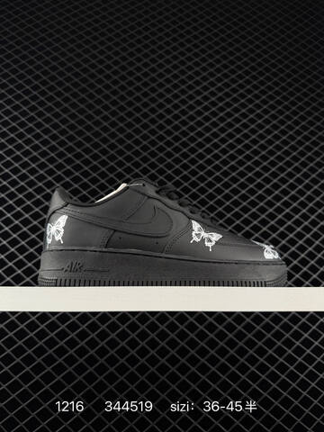 Nike Air Force 1 Low Black White EU 36-45 5 Lifestyle - Unisex (BS-73660)