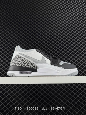 Jordan Air Jordan Legacy 312 White Grey Black Sail EU 36-47 5 Basketball Shoe - Unisex BS-80151